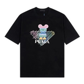 Prada Angry Bear T-Shirt Black